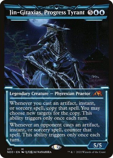 SHOWCASE Jin-Gitaxias, Progress Tyrant ~ Kamigawa: Neon Dynasty [ NM ] [ MTG ]