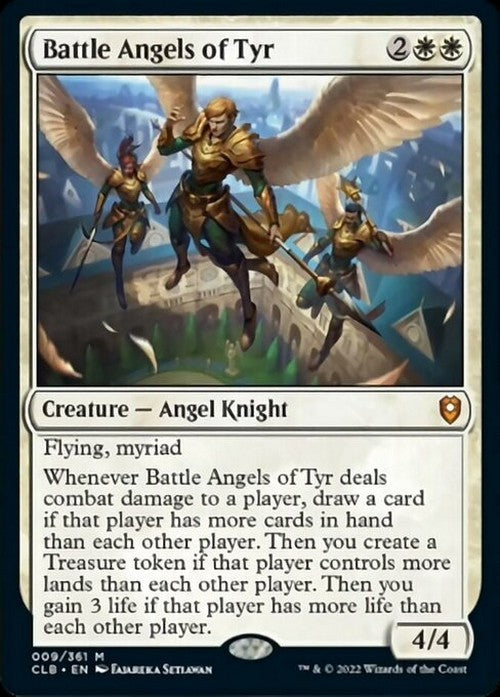 Battle Angels of Tyr ~ Commander Legends 2 [ NM ] [ Magic MTG ]