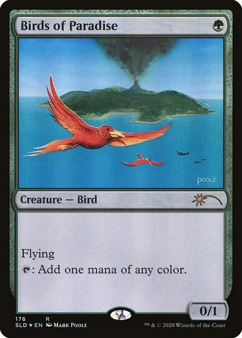 Birds of Paradise #176 ~ Secret Lair [ NearMint ] [ Magic MTG ]