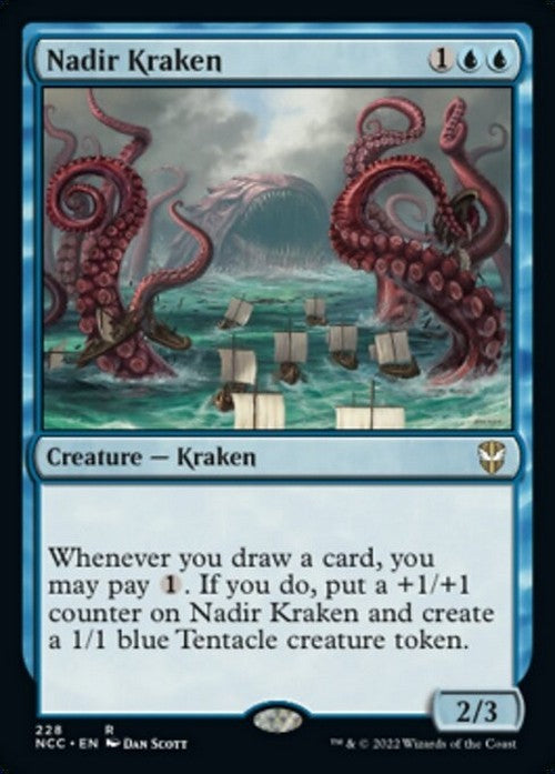 Nadir Kraken ~ Commander: Streets of New Capenna [ NearMint ] [ MTG ]