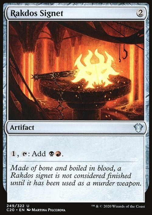 Rakdos Signet ~ Commander: Ikoria [ NearMint ] [ Magic MTG ]