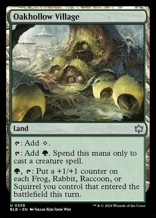 Oakhollow Village ~ Bloomburrow [ NearMint ] [ Magic MTG ]