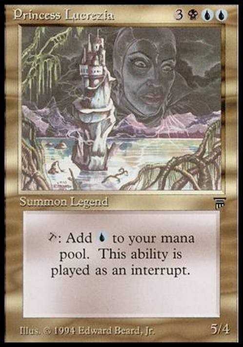 Princess Lucrezia ~ Legends [ Excellent ] [ Magic MTG ]