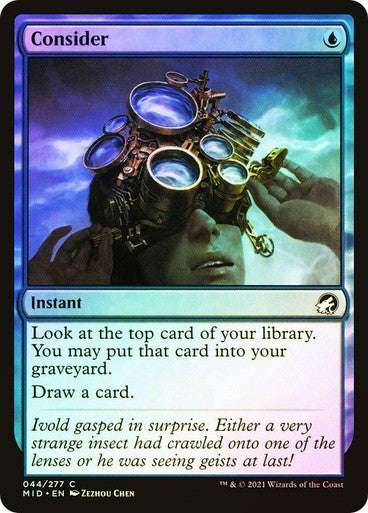 FOIL Consider ~ Midnight Hunt [ NearMint ] [ Magic MTG ]