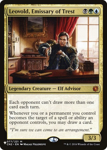 Leovold, Emissary of Trest ~ Mystery Booster [ NearMint ] [ Magic MTG ]