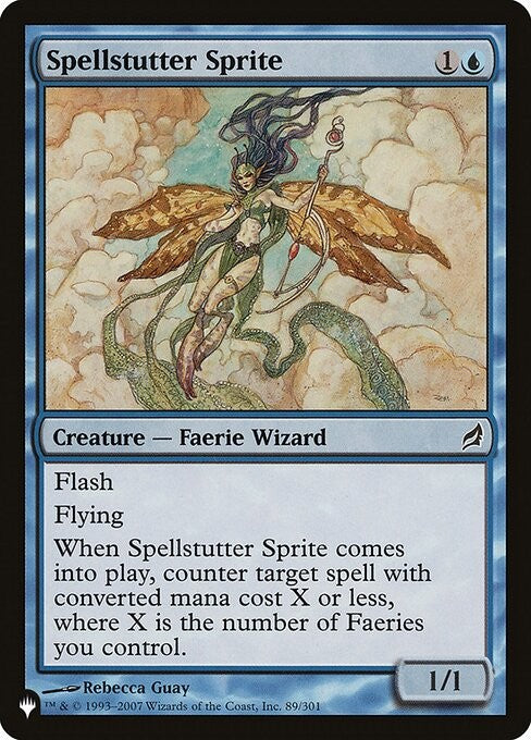 Spellstutter Sprite ~ The List [ NearMint ] [ Magic MTG ]