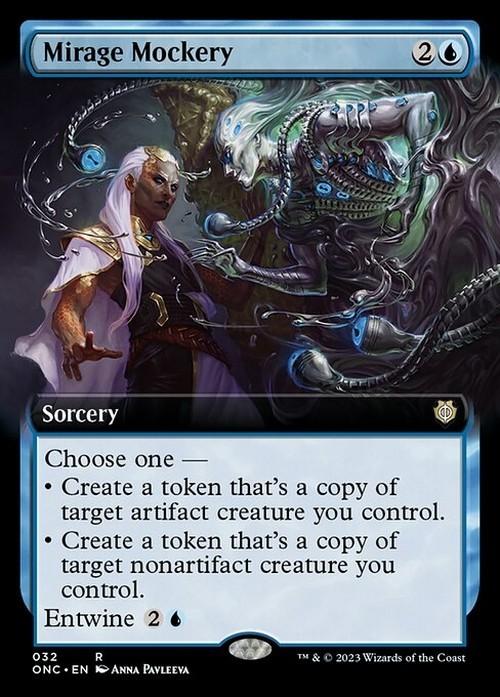 Choose your BORDERLESS / Extended ~ Commander: Phyrexia: All Will Be One [ MTG ]