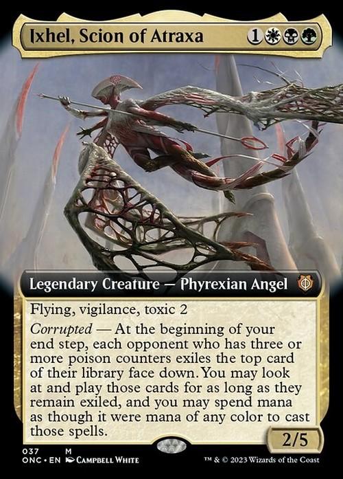 Choose your BORDERLESS / Extended ~ Commander: Phyrexia: All Will Be One [ MTG ]