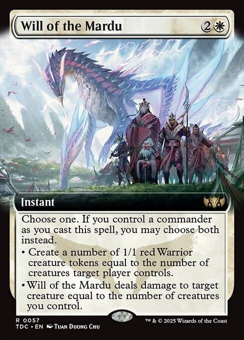 Choose your BORDERLESS / Extended ~ Commander: Tarkir: Dragonstorm [ MTG ] - London Magic Traders Ltd