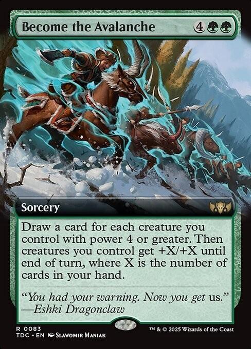 Choose your BORDERLESS / Extended ~ Commander: Tarkir: Dragonstorm [ MTG ] - London Magic Traders Ltd