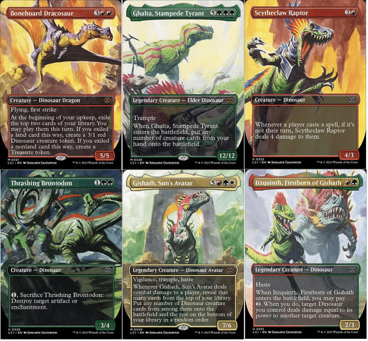 Choose your Classic DINOSAUR ~ The Lost Caverns of Ixalan [ NM ] [ Magic MTG ]