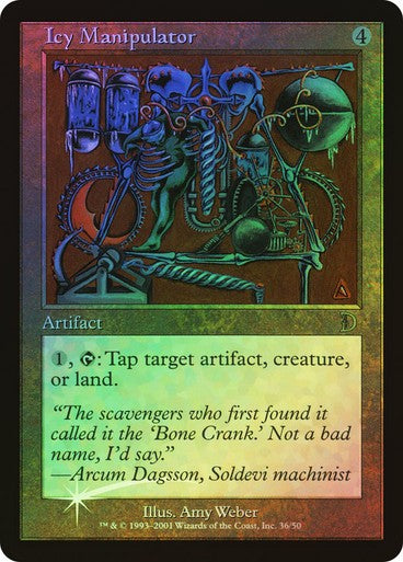 FOIL Icy Manipulator ~ Deckmasters [ Excellent ] [ Magic MTG ]