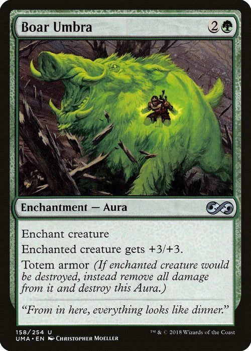 Boar Umbra ~ Ultimate Masters [ NearMint ] [ Magic MTG ]