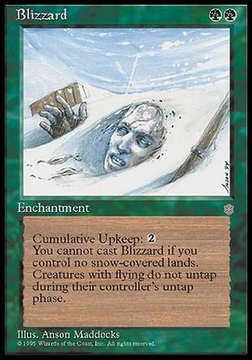Blizzard ~ Ice Age [ Excellent ] [ Magic MTG ]