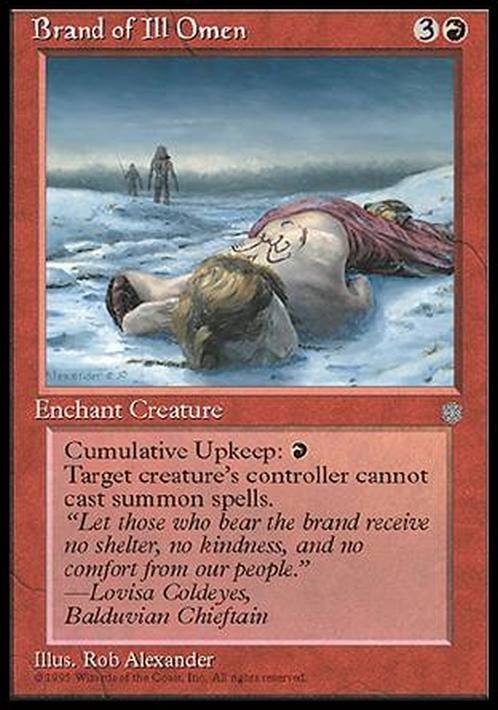 Brand of Ill Omen ~ Ice Age [ Excellent ] [ Magic MTG ]