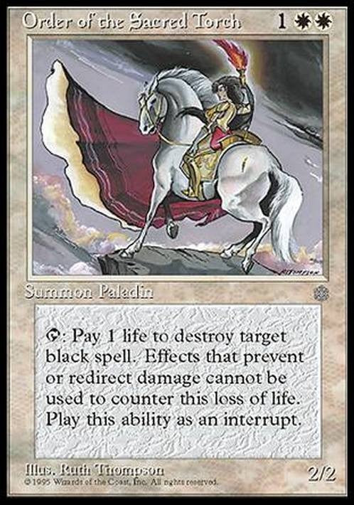 Order of the Sacred Torch ~ Ice Age [ Excellent ] [ Magic MTG ]