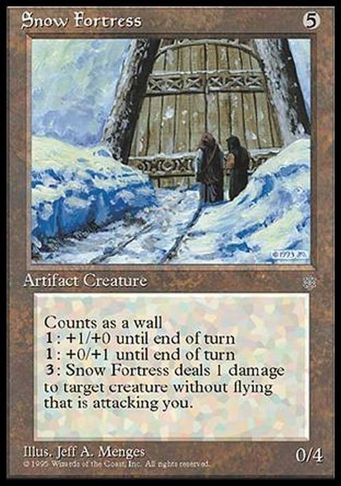 Snow Fortress ~ Ice Age [ Excellent ] [ Magic MTG ]