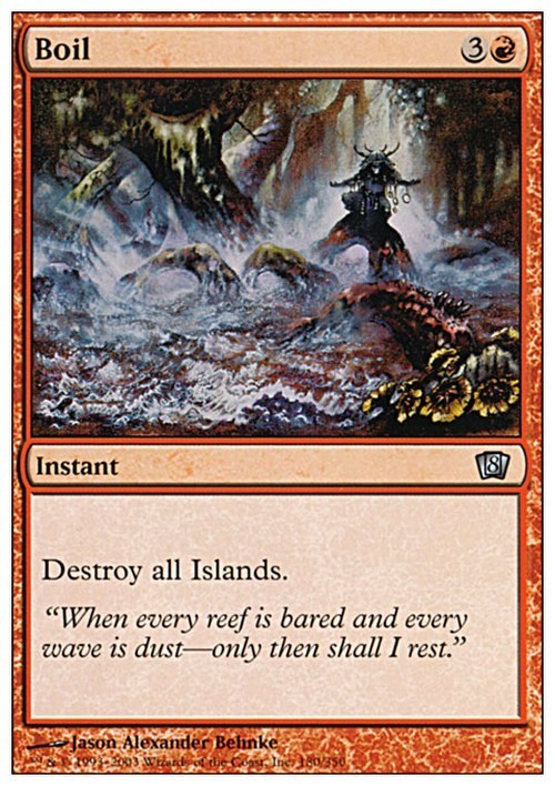 Boil ~ Eighth Edition [ Excellent ] [ Magic MTG ]