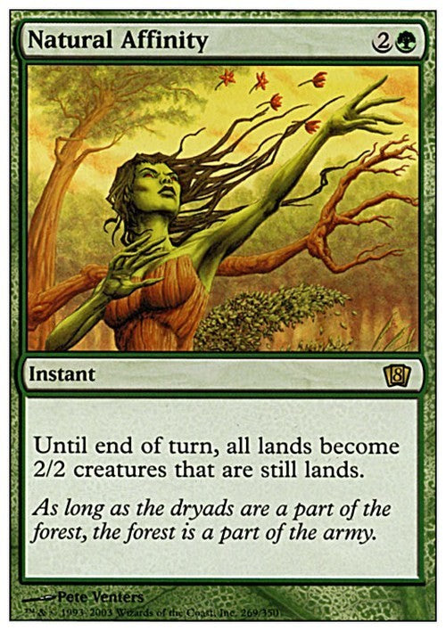 Natural Affinity ~ Eighth Edition [ Excellent ] [ Magic MTG ]