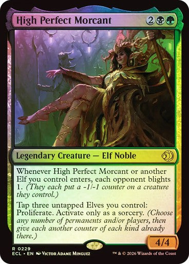 FOIL High Perfect Morcant ~ Lorwyn Eclipsed [ NearMint ] [ Magic MTG ]