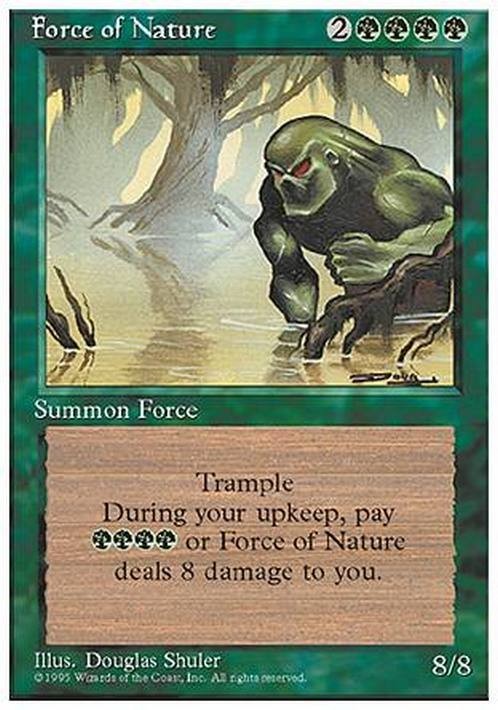 Force of Nature ~ Fourth Edition [ Excellent ] [ Magic MTG ]
