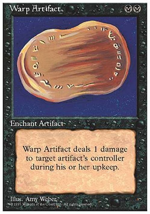 Warp Artifact ~ Fourth Edition [ Excellent ] [ Magic MTG ]