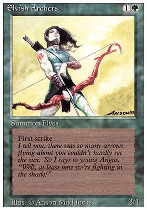 Elvish Archers ~ Revised [ Excellent ] [ Magic MTG ]