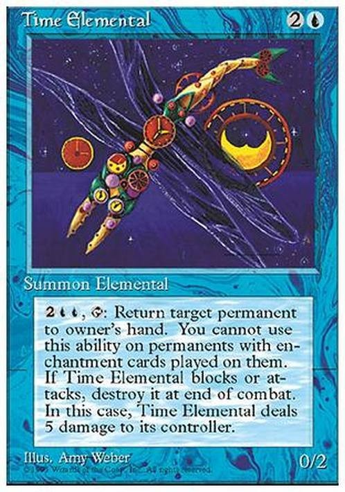 Time Elemental ~ Fourth Edition [ Excellent ] [ Magic MTG ]