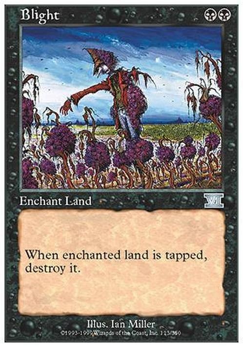 Blight ~ Sixth Edition [ Excellent ] [ Magic MTG ]