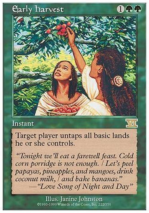 Early Harvest ~ Sixth Edition [ Excellent ] [ Magic MTG ] - London Magic Traders Ltd