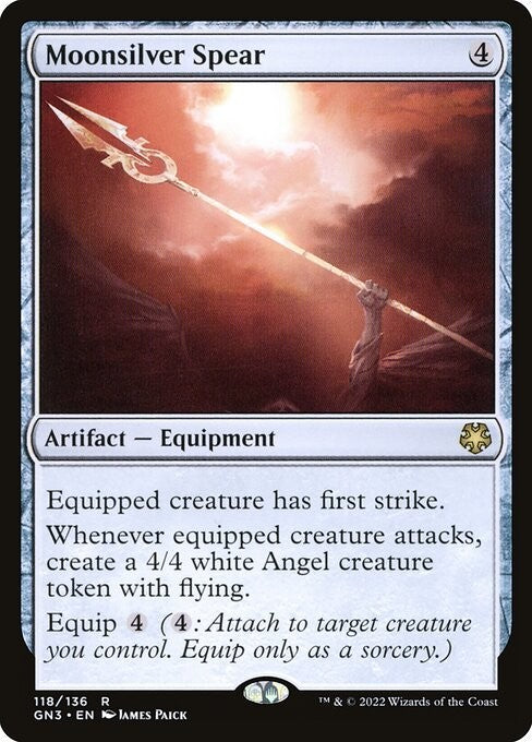 Moonsilver Spear ~ Game Night: Free For All [ NearMint ] [ Magic MTG ]