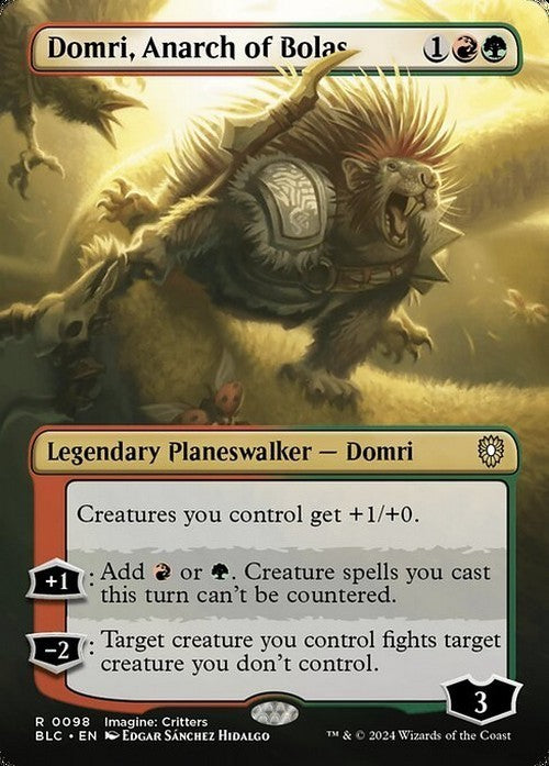 Domri, Anarch of Bolas ~ Commander: Bloomburrow [ NM ] [ Magic MTG ]
