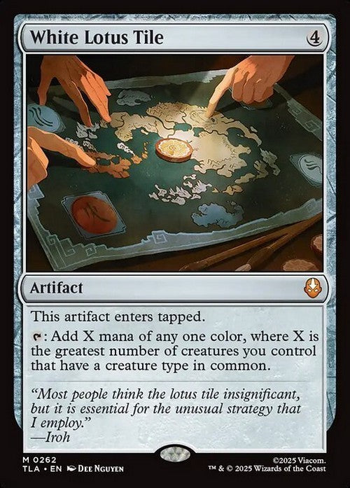 White Lotus Tile ~ Avatar: The Last Airbender [ NearMint ] [ Magic MTG ]