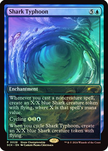 FOIL Shark Typhoon ~ Store Championship Promos [ NearMint ] [ Magic MTG ]