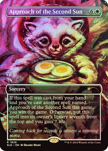 FOIL Approach of the Second Sun ~ Secret Lair [ NearMint ] [ Magic MTG ]