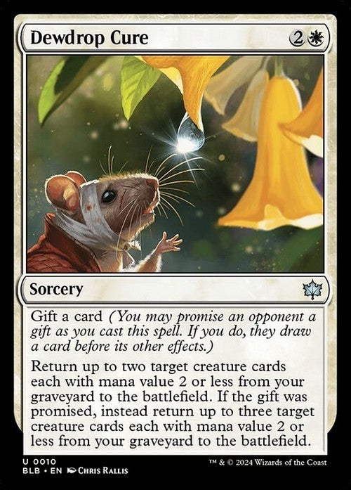 Dewdrop Cure ~ Bloomburrow [ NearMint ] [ Magic MTG ]