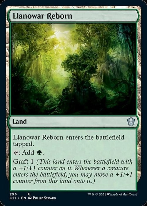 Llanowar Reborn ~ Commander: Strixhaven [ NearMint ] [ Magic MTG ]