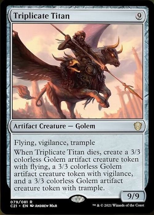 Triplicate Titan ~ Commander: Strixhaven [ NearMint ] [ Magic MTG ]