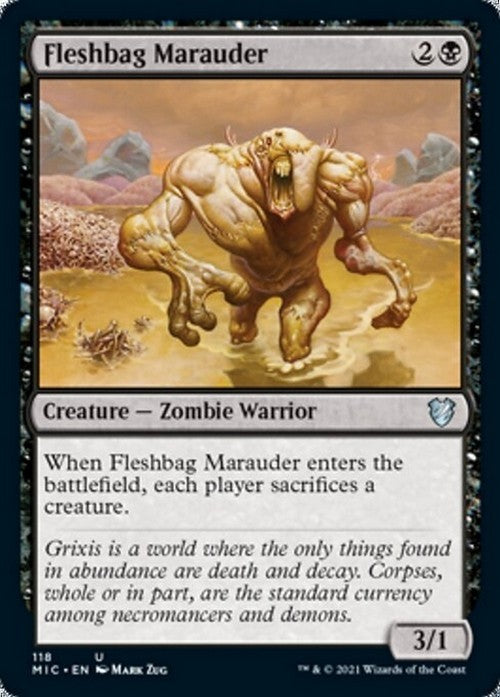 Fleshbag Marauder ~ Commander: Midnight Hunt [ NearMint ] [ Magic MTG ]