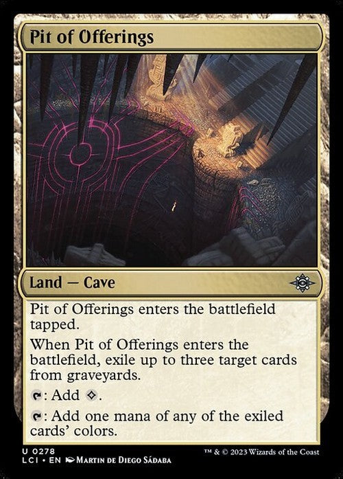 Pit of Offerings ~ The Lost Caverns of Ixalan [ NM ] [ Magic MTG ]