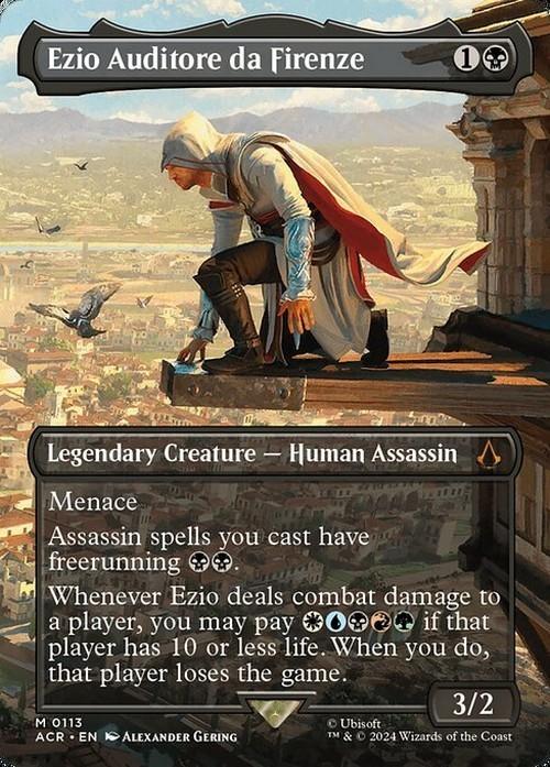 Choose your BORDERLESS / Extended ~ Assassin's Creed [ NearMint ] [ Magic MTG ]