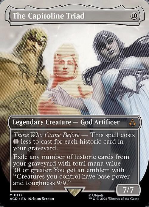 Choose your BORDERLESS / Extended ~ Assassin's Creed [ NearMint ] [ Magic MTG ]