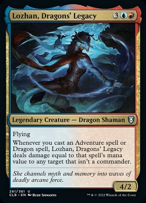 Lozhan, Dragons' Legacy ~ Commander Legends 2 [ NM ] [ Magic MTG ]