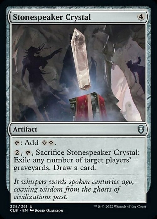 Stonespeaker Crystal ~ Commander Legends 2 [ NM ] [ Magic MTG ]