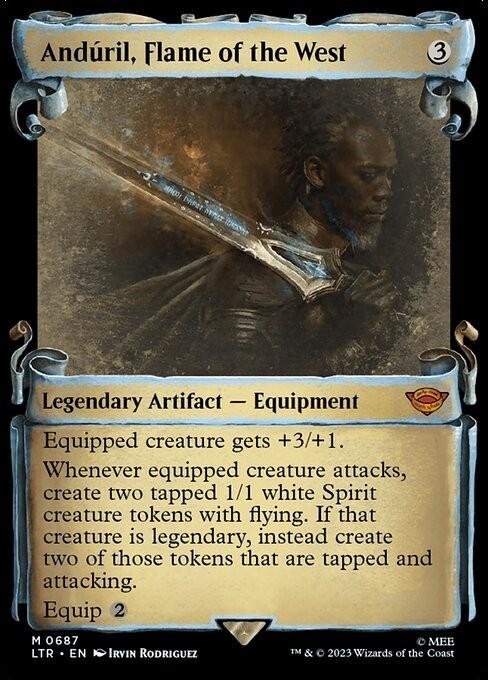 Choose your SCROLL Showcase ~ The Lord of the Rings [ NearMint ] [ Magic MTG ]
