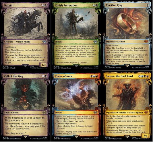 Choose your SCROLL Showcase ~ The Lord of the Rings [ NearMint ] [ Magic MTG ]