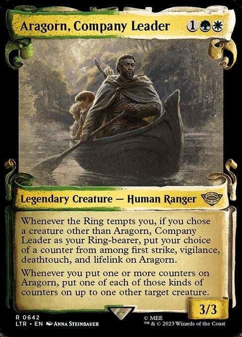 Choose your SCROLL Showcase ~ The Lord of the Rings [ NearMint ] [ Magic MTG ]