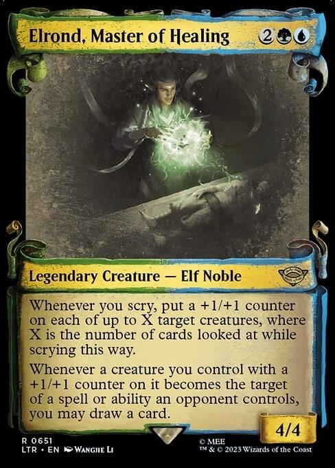 Choose your SCROLL Showcase ~ The Lord of the Rings [ NearMint ] [ Magic MTG ]