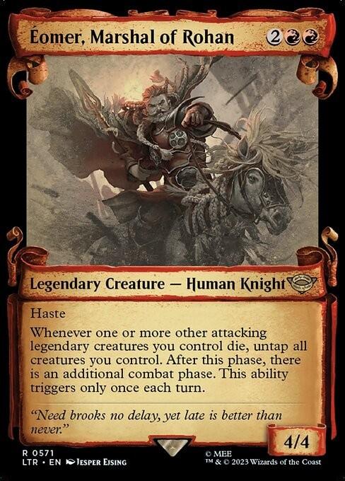 Choose your SCROLL Showcase ~ The Lord of the Rings [ NearMint ] [ Magic MTG ]