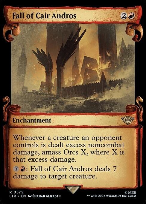 Choose your SCROLL Showcase ~ The Lord of the Rings [ NearMint ] [ Magic MTG ]